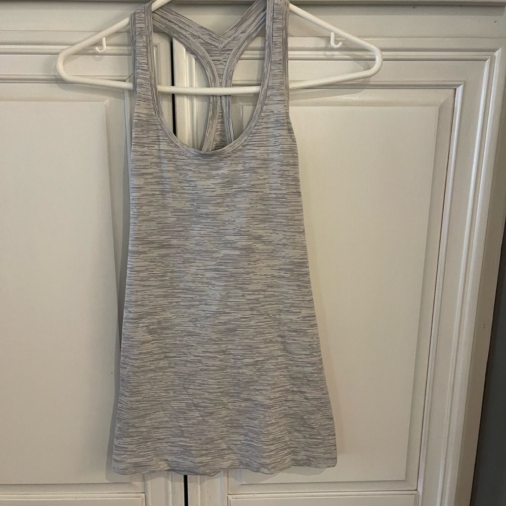 Lululemon Athletica Heathered Gray Tank Top